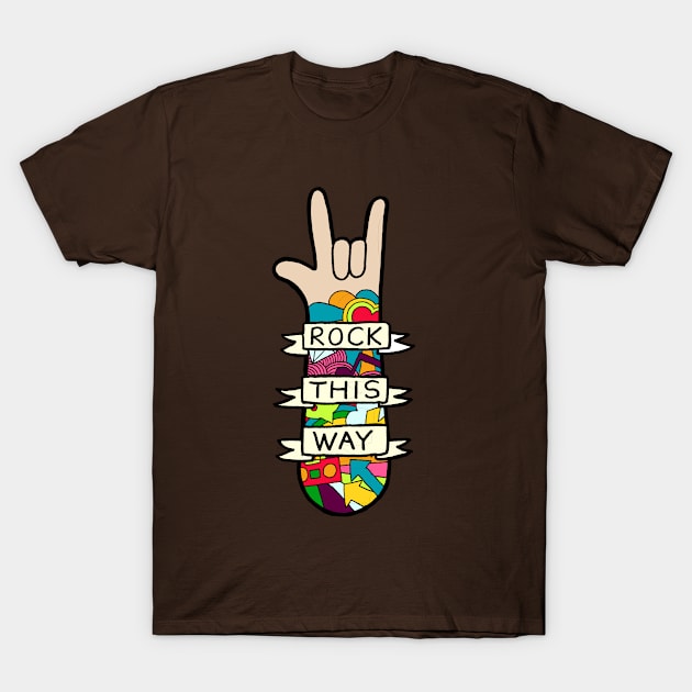 Rock This Way T-Shirt by evannave